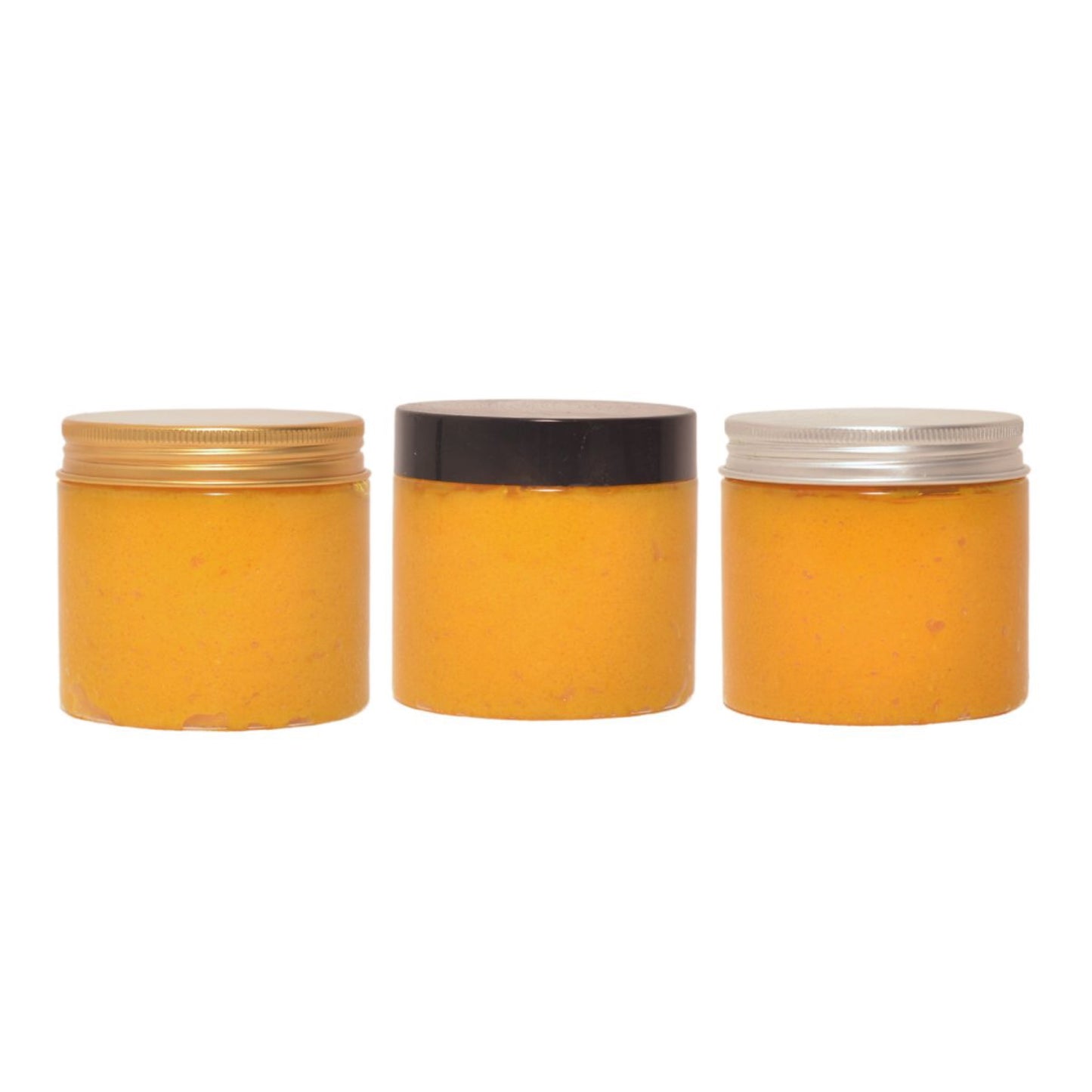 Brightening Whipped shea body butter with turmeric, beta carotene, papaya & carrot