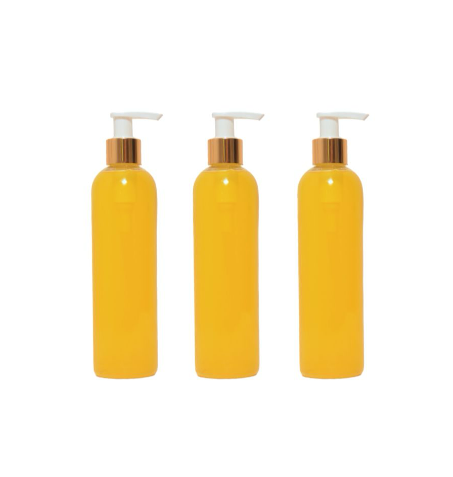 Skin lightening shower gel / body wash enriched with turmeric and kojic acid