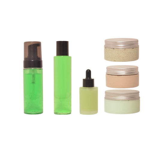 Healing skincare range with moringa, & hemp oil - for sensitive skin